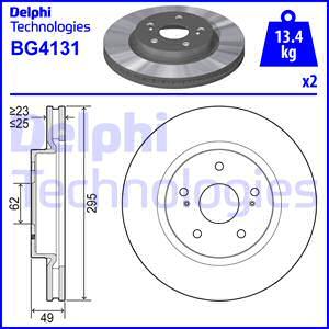 Delphi BG4131 - Discofreno www.autoricambit.com