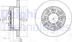 Delphi BG4171 - Discofreno www.autoricambit.com