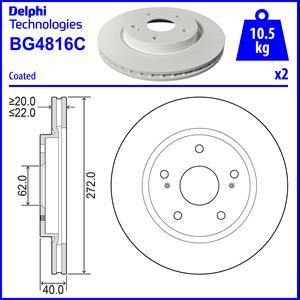 Delphi BG4816C - Discofreno www.autoricambit.com