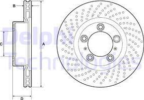 Delphi BG4813C - Discofreno www.autoricambit.com