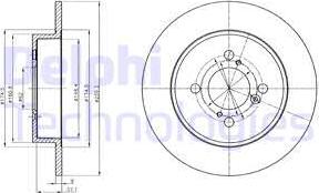 Delphi BG4345 - Discofreno www.autoricambit.com