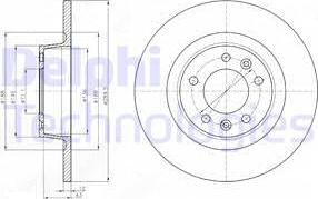 Delphi BG4301 - Discofreno www.autoricambit.com