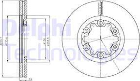 Delphi BG4319 - Discofreno www.autoricambit.com