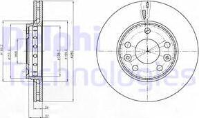 Delphi BG4265C - Discofreno www.autoricambit.com