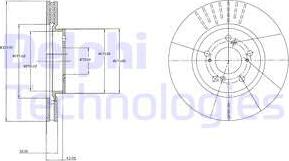 Delphi BG4215 - Discofreno www.autoricambit.com