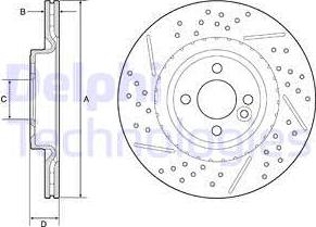 Delphi BG4789C - Discofreno www.autoricambit.com