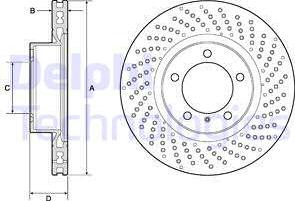 Delphi BG4781C-19B1 - Discofreno www.autoricambit.com