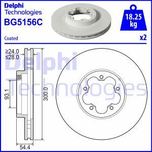 Delphi BG5156C - Discofreno www.autoricambit.com