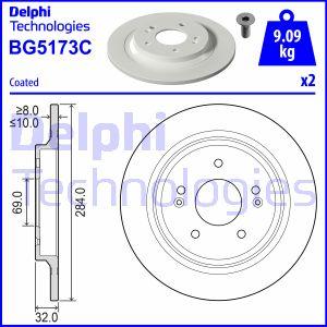 Delphi BG5173C - Discofreno www.autoricambit.com