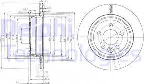 Delphi BG3919 - Discofreno www.autoricambit.com