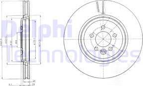 Delphi BG3918 - Discofreno www.autoricambit.com