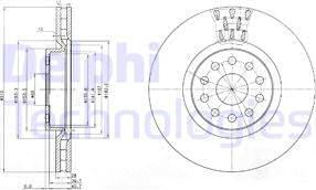 Delphi BG3497 - Discofreno www.autoricambit.com