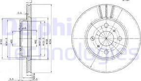 Delphi BG3414 - Discofreno www.autoricambit.com