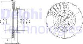 Delphi BG3424 - Discofreno www.autoricambit.com