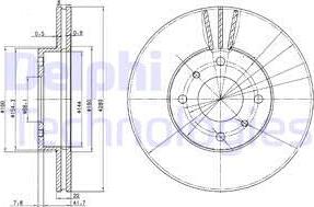 Delphi BG3596 - Discofreno www.autoricambit.com