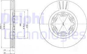 Delphi BG3559 - Discofreno www.autoricambit.com