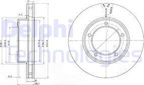 Delphi BG3558 - Discofreno www.autoricambit.com