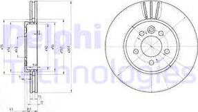 Delphi BG3503 - Discofreno www.autoricambit.com