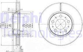 Delphi BG3513C - Discofreno www.autoricambit.com