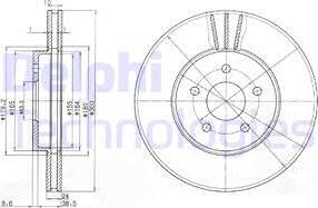 Delphi BG3537 - Discofreno www.autoricambit.com