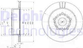 Delphi BG3617 - Discofreno www.autoricambit.com