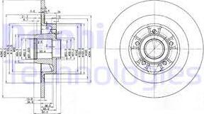 Delphi BG3686 - Discofreno www.autoricambit.com