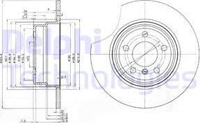 Delphi BG3629 - Discofreno www.autoricambit.com