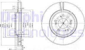 Delphi BG3678 - Discofreno www.autoricambit.com