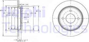 Delphi BG3054 - Discofreno www.autoricambit.com