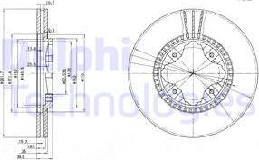 Delphi BG3063 - Discofreno www.autoricambit.com