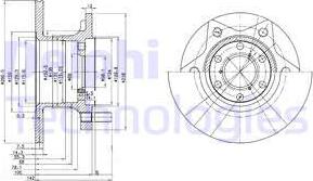 Delphi BG302 - Discofreno www.autoricambit.com