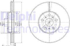 Delphi BG3168 - Discofreno www.autoricambit.com