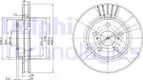 Delphi BG3187 - Discofreno www.autoricambit.com