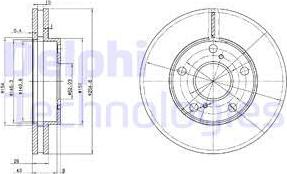 Delphi BG3177 - Discofreno www.autoricambit.com