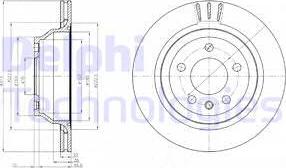 Delphi BG3894 - Discofreno www.autoricambit.com