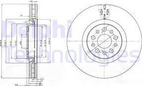 Delphi BG3898 - Discofreno www.autoricambit.com