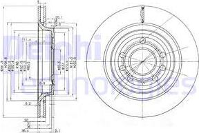 Delphi BG3886C - Discofreno www.autoricambit.com