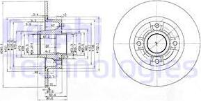 Delphi BG3888 - Discofreno www.autoricambit.com