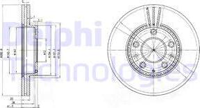 Delphi BG3874C - Discofreno www.autoricambit.com