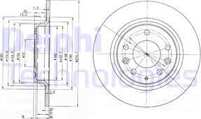 Delphi BG3875C - Discofreno www.autoricambit.com