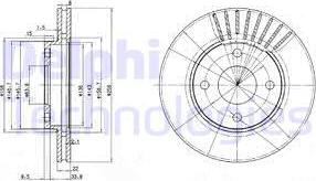 Delphi BG3359C - Discofreno www.autoricambit.com