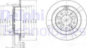 Delphi BG3231 - Discofreno www.autoricambit.com