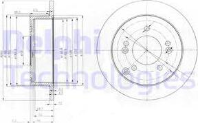 Delphi BG3799 - Discofreno www.autoricambit.com