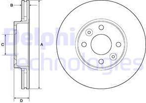 Delphi BG3762C - Discofreno www.autoricambit.com