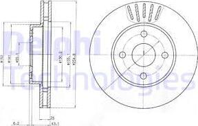 Delphi BG3781 - Discofreno www.autoricambit.com