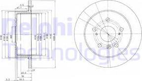 Delphi BG3736 - Discofreno www.autoricambit.com