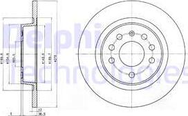 Delphi BG3731C - Discofreno www.autoricambit.com