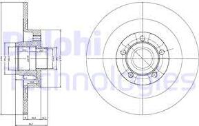 Delphi BG3732 - Discofreno www.autoricambit.com