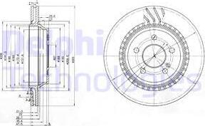 Delphi BG3726 - Discofreno www.autoricambit.com