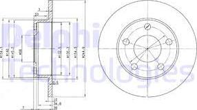 Delphi BG2520 - Discofreno www.autoricambit.com